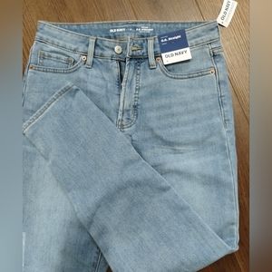 NWOT! Old Navy High-Waisted OG Straight Ankle Jeans Women's size 4